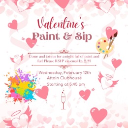 You're just too sweet!  We hope you can join us for our Valentine's Day themed paint party! The festivities will be held on Wednesday, February 12th at 5:45 in the clubhouse. Seats are limited, so please be sure to RSVP via email asap! See you there 💟🥰 Instagram post from @aspireattowneplace on March 03, 2025 00:00:00am